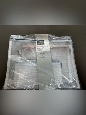 Open Story White Mesh Reusable Storage Bags - 5 Pack